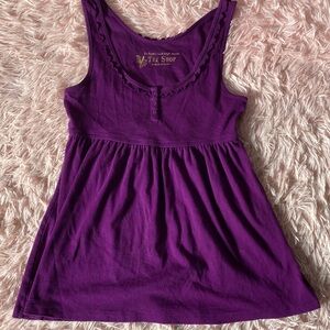 Victoria’s Secret purple empire waist tank excellent condition